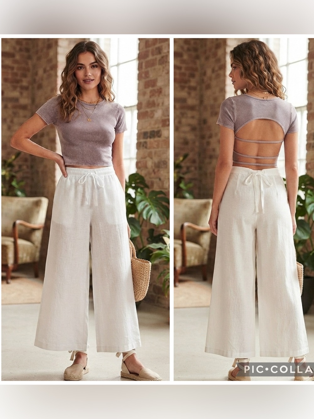 Sincerely Jules Open Back Crop Top